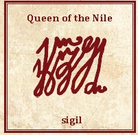 Queen of Nile sigil